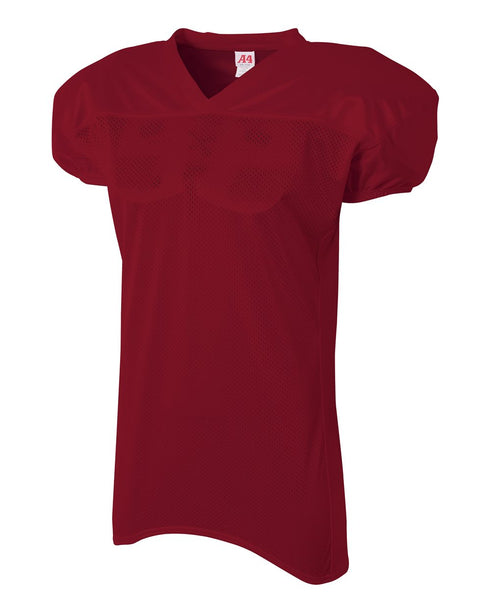 A4 Mens Nickelback Football Jersey (N4242), Color 'Cardinal'